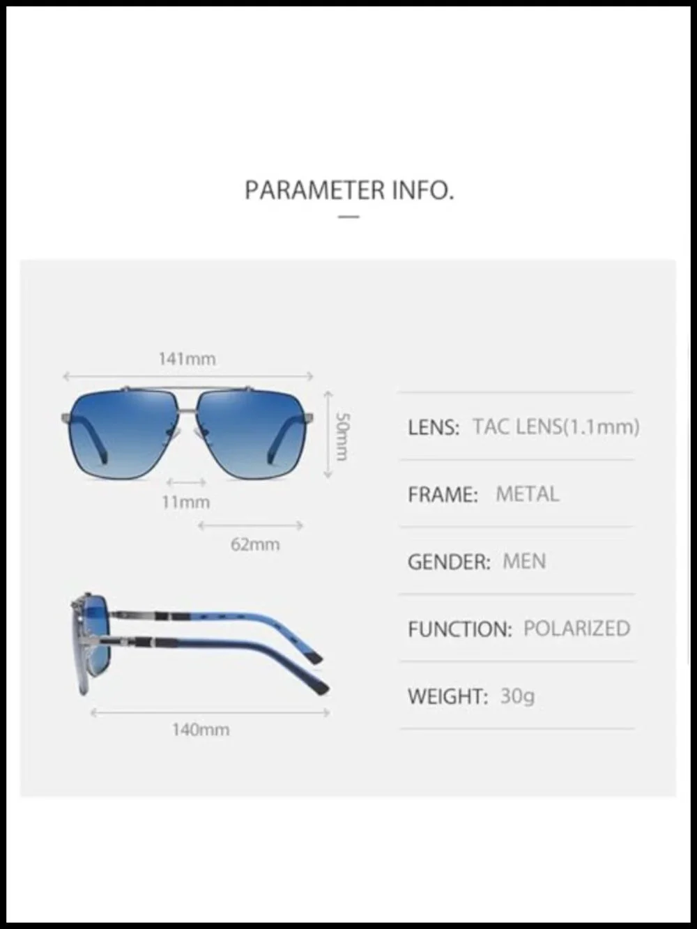 Retro Polarized Aviator Sunglasses Aviator Pilot Shades for Driving Fishing Golf